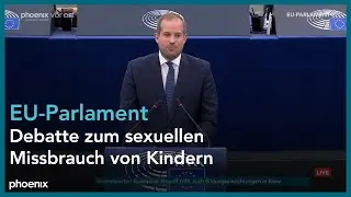 Debatte im EU-Parlament zum Gesetz gegen sexuellen Missbrauch von Kindern