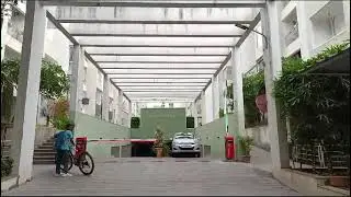 Boom barrier installed in Bangalore