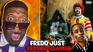 FREDO JUST EXPOSED CLAVISH!!! | Fredo - Runnin (REACTION)