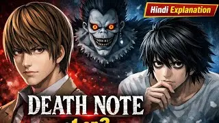 Death Note Season 1 Episode 3 | Hindi Explanation | Light vs L Begins 🖤📓