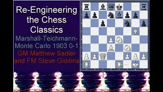 Re-Engineering the Chess Classics: A bad QGD doesn't exist! Marshall-Teichmann Monte Carlo 1903 0-1