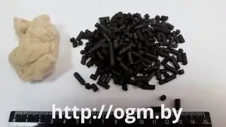 The pellet with cellulose fibers