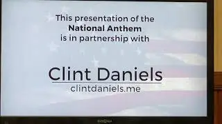 WJZY National Anthem 3/25/2020