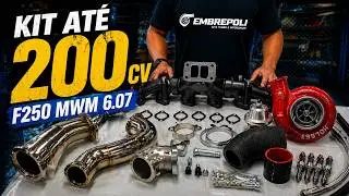 Kit 150 cavalos a 200 cavalos  F250 MWM