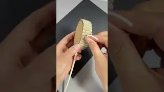 Instructions for making a simple and beautiful rattle drum #diy #crafts #diycrafts