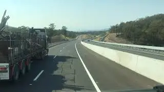 Running commentary of the new Toowoomba Range
