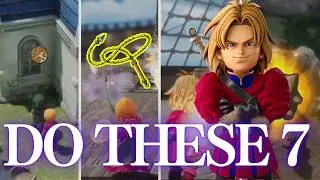Выполните эти 7 действий в демоверсии Dragon Quest VII Remake.