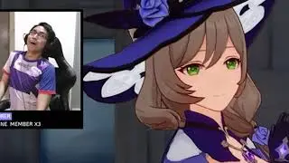 simping hard for lisa (Genshin Impact)