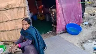 Leving with the Poor but Very Happy People in Nepal || Organic Village || Mountain Village ||