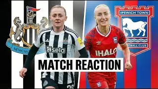 Newcastle United 1-1 Ipswich Town | Match reaction at Gateshead International Stadium