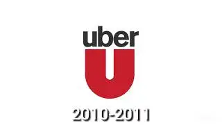 Uber historical logos