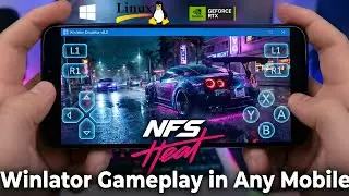 Need For Speed Heat Graphic Update on Android Mobile Gameplay | Winlator 2026 #1