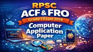 RPSC ACF & FRO Grade-I Exam 2018 Computer Application
