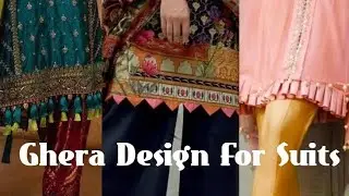 Very impressive and beautifull Daman Designs| ghera chaak Design 2021|new dress designingidea#Shorts