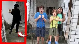 FOMOS SEGUIDOS TIVEMOS QUE INVADIR UMA CASA PELA MANHÃ (estamos com medo) | Izia e Nildo Barroso