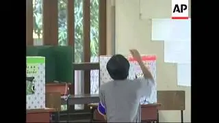Polls close, ballot boxes sealed