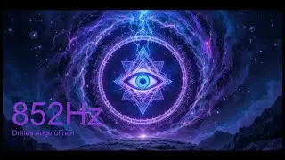 852 Hz Intuition st&auml;rken & Drittes Auge &ouml;ffnen &ndash; Cosmic Portal