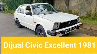 Dijual honda Civic Excellent 1981 #hatsback #civicbukanturbo #honda
