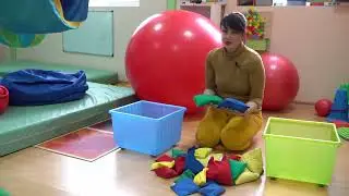 Домашна сензорна зала - Тежки торбички