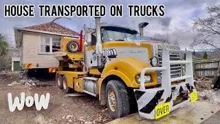 The Mega Machines Behind House Transport: How They Move Entire Homes!