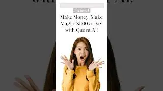 How to make $500 a day using AI and Quora #shorts #affiliatemarketing