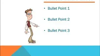 PowerPoint Tutorial - 3 Minute Custom Animated Bullet Points for PowerPoint