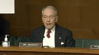 Ranking Member Grassley at Budget Committee Hearing: Congress Needs a Fiscal Reality Check