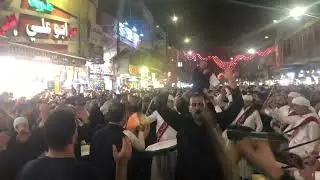 ختمة موكب عزاء طرف البحية اليوم التاسع من محرم الرادود ملا خضير السعدي المقطع الأخير
