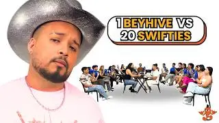 1 F&Atilde; DE BEYONC&Eacute; VS 20 F&Atilde;S DA TAYLOR SWIFT