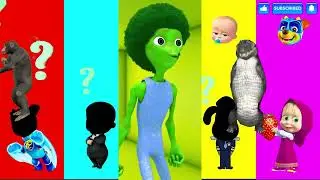 Wrong eyes👀 NEW EPISODES/ Sheriff Labrador x Rocky & BabyBoss Puzzle Wrong HeadsEYE PUZZLE WORLD