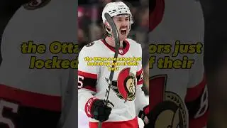 The Ottawa Senators Just Signed One of Their Best Young Players to a MONSTER Contract! #shorts
