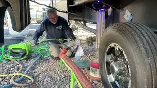 Watch a Pro RV Tank Cleaning at Settlers Junction RV Park