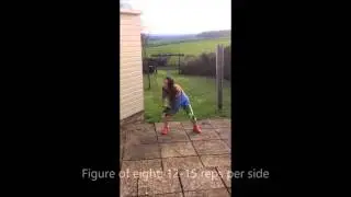 Fairview Fitness at home kettle bell work out with a view