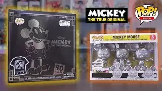 Disney Mickey Mouse Funko Pop 3 Pack & Tee Como - Unboxing + Review!