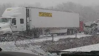 Fatal Accident I-70 Oak Grove Missouri 47 Car Pile Up In Mid-West Snow Storm