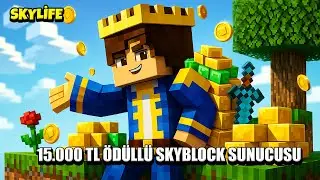 UNIQUE SKYBLOCK WITH 15,000 TL AWARD - SkyLife - Minecraft Server Introduction