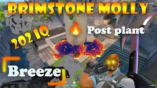 Valorant Top 15 Brimstone Post Plant Molly Spots for Breeze | Brimstone Lineups Breeze |Breeze guide