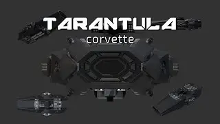 Babylon 6: EA Tarantula class corvette (english)