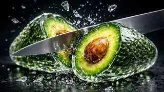 Ultimate Glass Avocado ASMR 🧊✨ The Hardest 🥑
