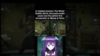 In Captain America (2014), first introduction to Wanda & Pietro