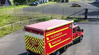 @logiroll Fahrzeugauslieferung Gerätewagen Logistik GW-L1 Feuerwehr Wallenstadt