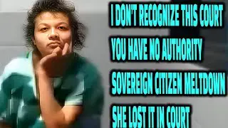 Sovereign Citizen Woman EXPLODES at Judge and Lawyer Over Probation Violations