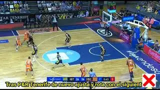 Análisis defensa NEXT tenerife ACB 17 coachjosediaz  Longomatch