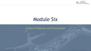 WEBINAR: Clinical Evidence and Evaluations