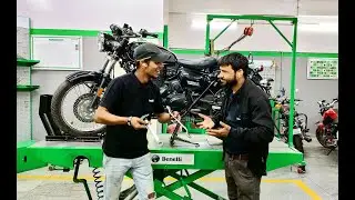 Benelli Imperiale 400 Bs6 Basics - How to detach and re-attach the wheel