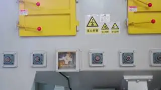 Tunnel Through Shot Blasting machine is working in our customer's factory