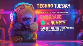 🔥🎧 Zero Fox Gibbon - Techno Tuesday! 🚀 Embrace The Numpty by Kaznar BigFoot 🎶💃