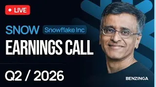 Snowflake Earnings Call Q2 2026 | $SNOW | 🔴 WATCH LIVE