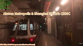 [SMRT] Alstom Metropolis C830C [852] departing CC16 Marymount (HarbourFront)