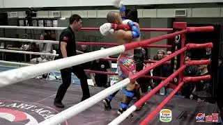 A擂台 第36場 pro 60 65KG 曾喜佑 VS 吳浩仁 第八屆桃園市泰拳交流聯賽